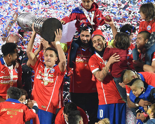 चिलीलाई पहिलो पटक उपाधि