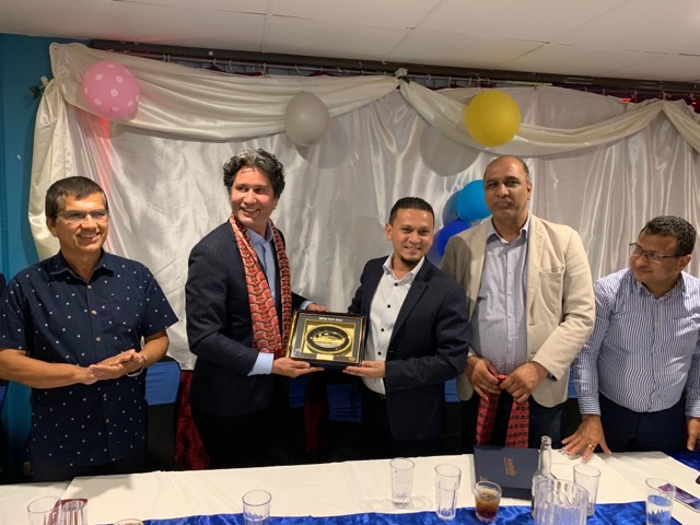 झापाली समाजले ग-यो दिलभूषणलाई सिड्नीमा सम्मान