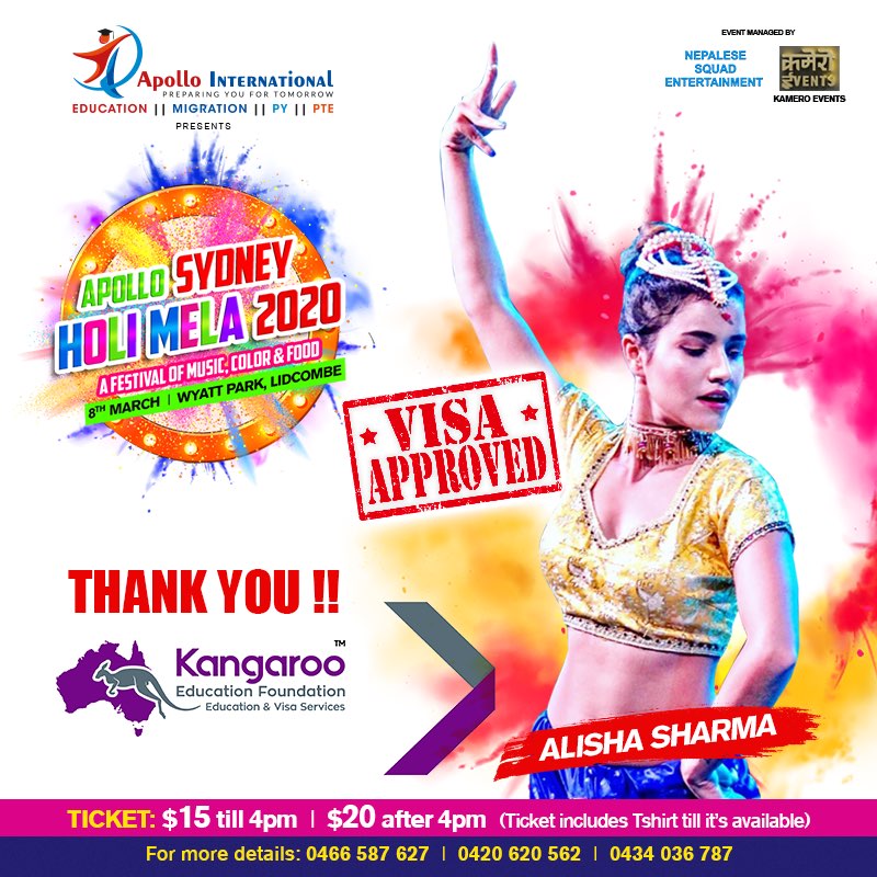 सिड्नी होली मेलाको तयारी पूरा, अभिभावकलाई यस्तो अफर