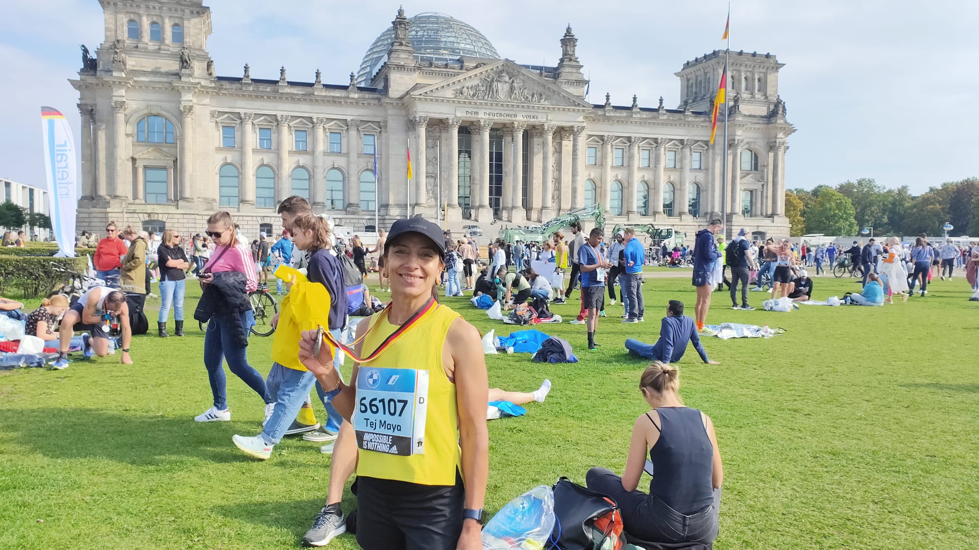 लन्डन बाट वादी वालबालिकाको सहयोगार्थ एभरेष्ट म्याराथनमा दौड्दै अन्जु -सहयोग गर्न अपिल गर्दै