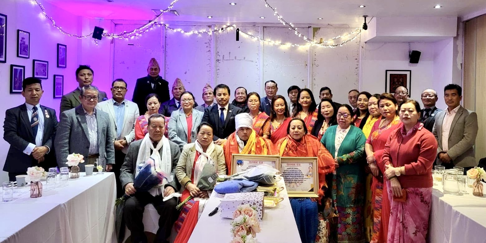 तमुधीं लन्डन इकाईले प्रदेश सांसद सरस्वती गुरुङलाई गर्र्यो भव्य स्वागत