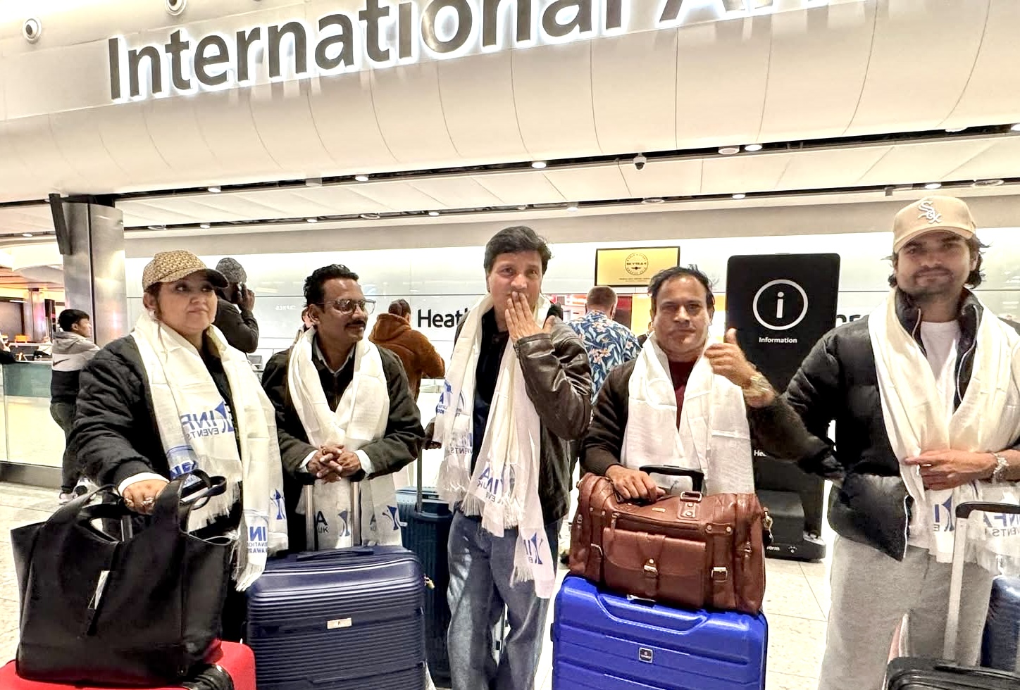 बेलायत आइपुगे इन्फा अवार्ड सहभागी हुन तीन दर्जन नेपाली कलाकार-