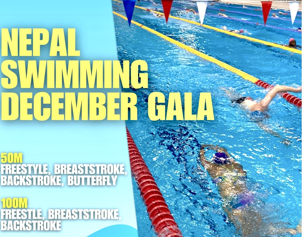 बेलायतको नोर्थोल्टमा‘नेपाल स्विमिङ गाला हुँदै,गौरिका आउदै