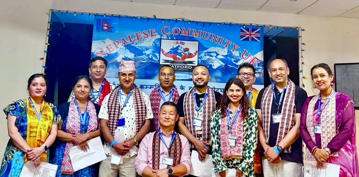 नेपालिज कम्युनिटी वाटफोर्डद्वारा बाढीपीडितका लागि रु ९ लाख ७५ हजार सहयोग